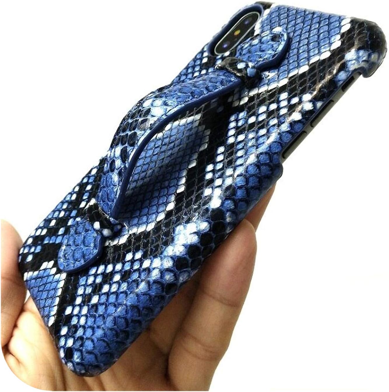 Leather Ultra Thin Case for iPhone X XS Max 7 8 Plus Cell Phone Luxury Crocodile Hand Strap Slim Hard Cover Cases,for iPhone 8 Plus