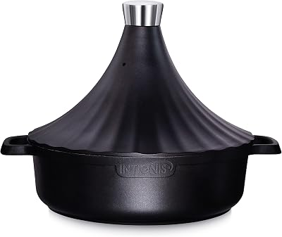 INTIGNIS Tagine Cooking Pot 28cm 4.2L Oven Proof Aluminium Induction Gas