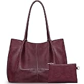 Large Tote Bag for Women Work Vegan Leather 16L Ladies Handbags Womens Big Purses Shoulder for Travel