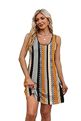 WEESO Summer Dresses for Women 2025 Loose V Neck