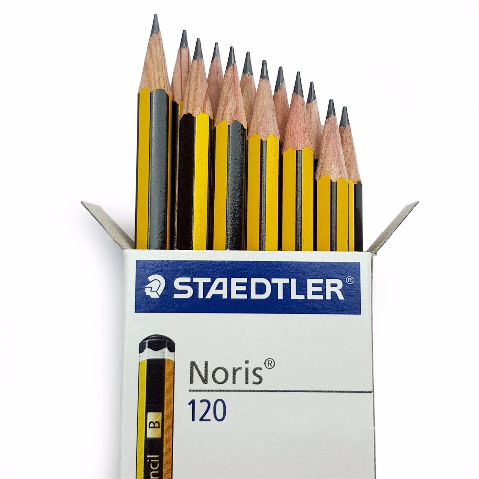 STAEDTLER Noris 2H School Grade Pencils 2H Grade (Box of 36)
