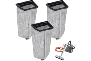 SGIZOKU CH3000 Cloth Filter Bags for Hoover Porta Power Swingette S1015 S1029 CH30000 Commercial Canister Vacuum Cleaner - Replacement Part 43662023-3Pack