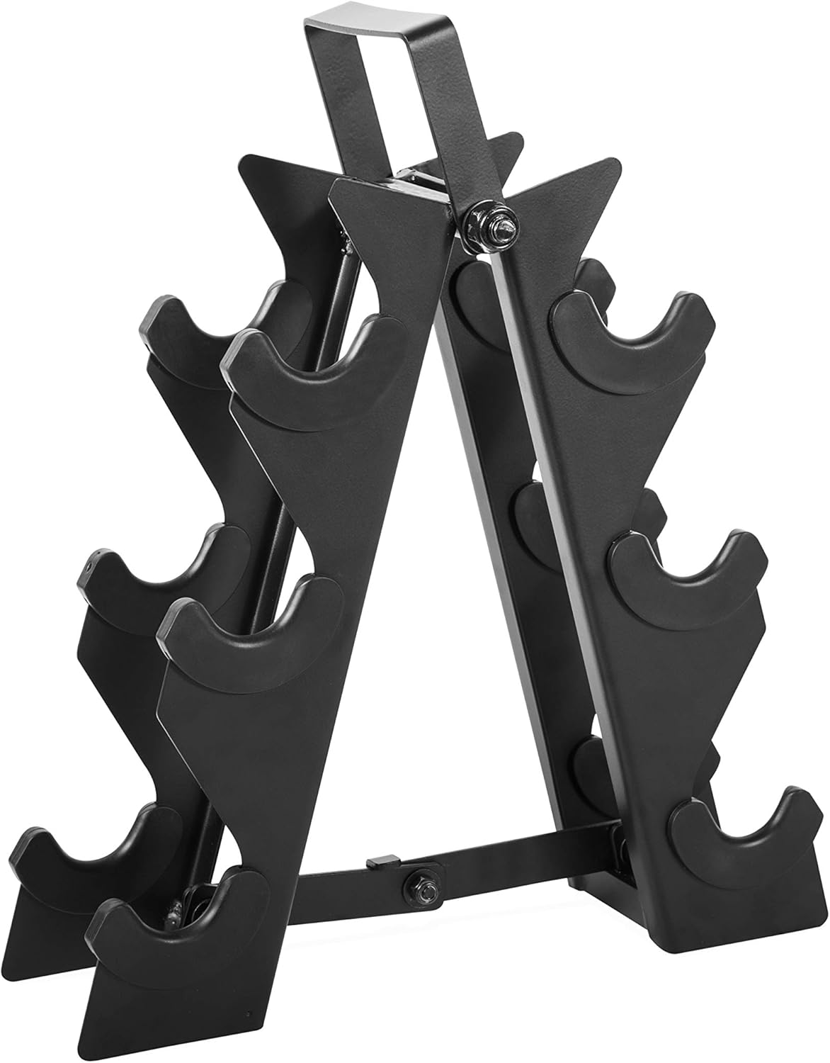 CAP Barbell Metal Dumbbell Stand with Handle | Dumbbell Rack : Sports & Outdoors