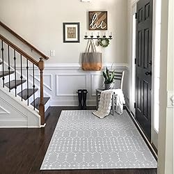 Lahome Moroccan Washable Living Room Area Rug - 3x5