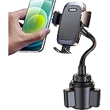 Phone Car Holder【2 in 1】Ultra Steady Cup Holder Phone Mount fit with 99% A/C Vents & Cup Easy Use cell phone holder for car S