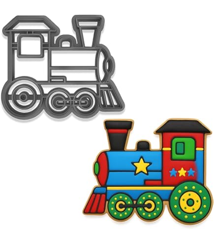 Paquete De 4 Moldes De Silicona Para Galletas, Juego De Cortadores De