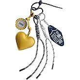 QTMY Braided Keychain Bag Charms for Handbag Purse Backpack Accessories Bogg Bag,450