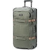 Dakine Split Roller 110L Rolling Duffel Bag, Luggage, Mulled Basil | Rolling duffel luggage, 110L split-level packing, YKK #10 zips, urethane wheels, retractable handle, checked suitcase