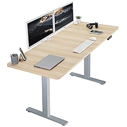 VIVO Electric 71 x 30 in Standing Desk, Memory