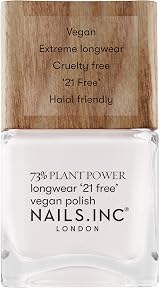 Nails.INC Plant Power Nail Polish 14ml 73% Plant Based 21 Free