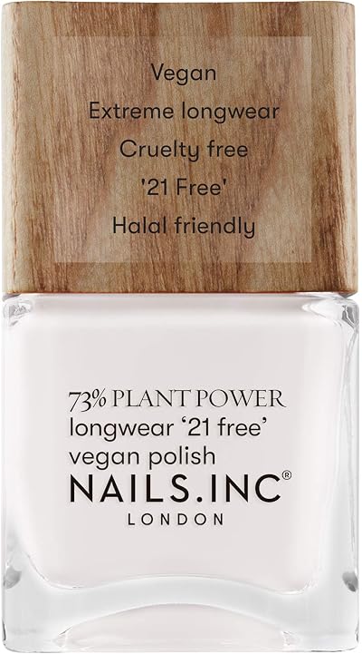 Nails.INC Plant Power Nail Polish 14ml 73% Plant Based 21 Free
