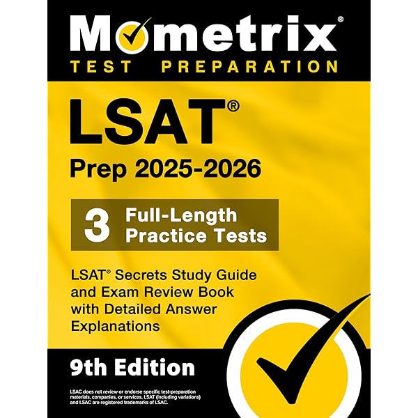 LSAT Prep 2023-2024 - 3 Full-Length Practice Tests, LSAT