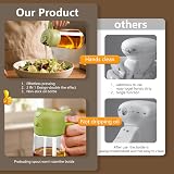 SWEET VIEW 470ml Oil Spray Bottle 2 in 1 Glass Pourer Sprayer Green view 6