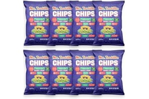 Mr. Tortilla Protein Keto Chips - Dairy Free, Keto Friendly Tortilla Chips Protein Snacks, 3 Net Carbs Per Serving, 10g Protein per Bag, Low Carb (Multigrain 2 oz Bags, Pack of 8)