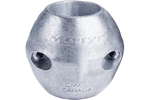 Martyr Anodes, Streamlined Shaft Anodes with Stainless Steel Slotted Head