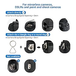Camera Wrist Strap with Quick Release, Adjustable
