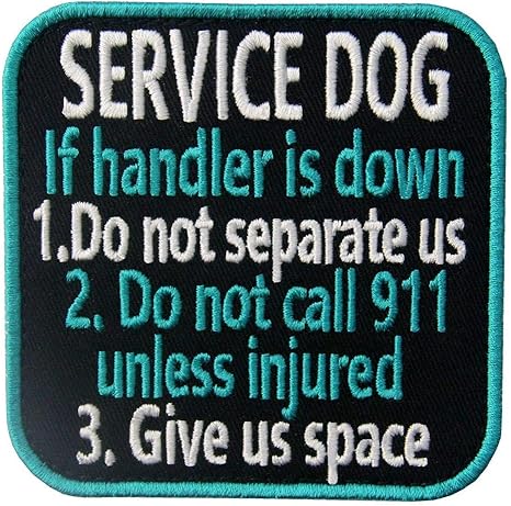 service dog velcro patches amazon