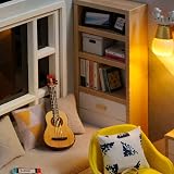 CUTEROOM DIY Doll Room Miniature Furniture 1:32 Cabin Sunshine Study Kit view 6