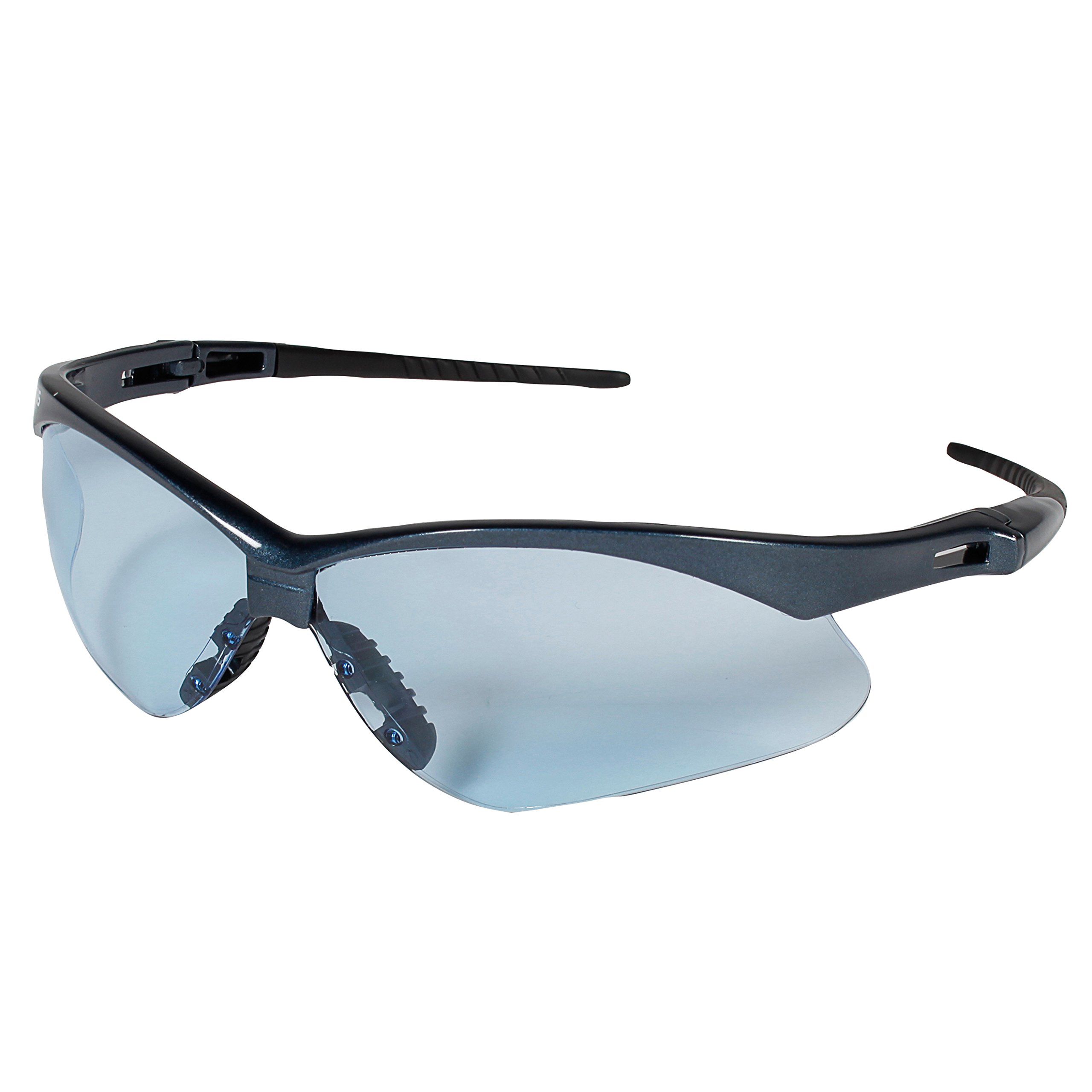 Jackson Safety V30 Nemesis Safety Glasses (19639), Light Blue Lenses
