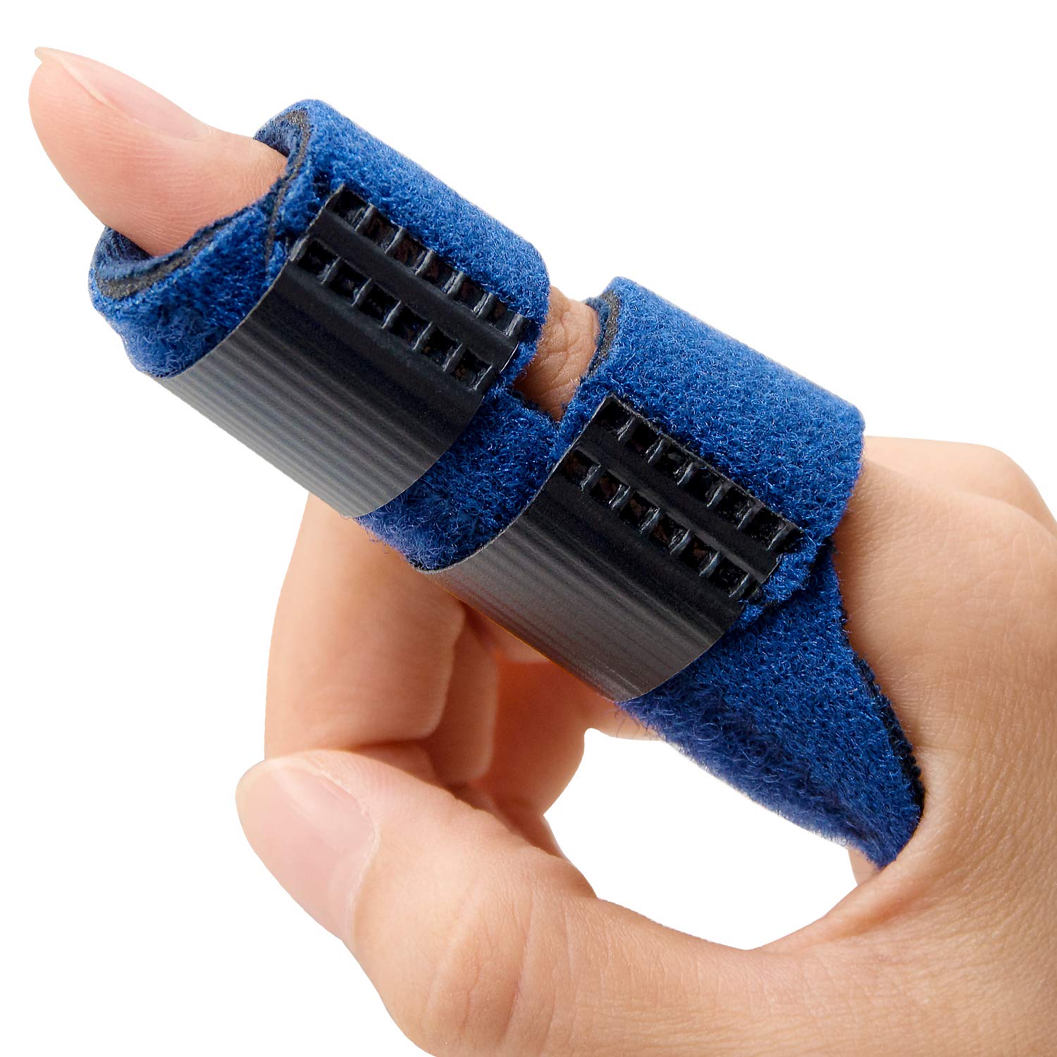 Bukihome 1 PC Finger Splint, Trigger Finger Splints, Mallet Finger Brace, Finger Support and Straightener for Index, Middle, Ring Finger - Tendon Release and Pain Relief