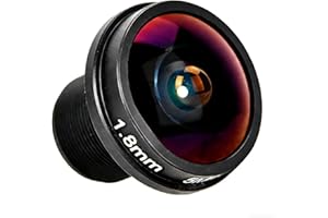 .8mm 180° Fisheye Board Lens for IP/CCTV Cameras – HD 5MP Wide-Angle Imaging, Carbon Steel Self- Mounting Screws Included