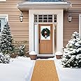 10 ft Long Non-Slip Winter Walkway Mat – 18" Wide, Natural Coconut Fiber with Latex Rubber Backing for ICY and Snowy Surfaces – Ideal for Sidewalks, Steps, and Entryways