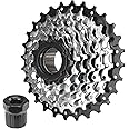 MAKELEN 7/8 Speed E-Bike Freewheel 11-28 Teeth/11-32 Teeth Screw On Multiple Freewheel Threaded Type Freehub Replacement Parts