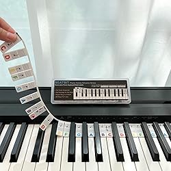 BEATBIT Piano Notes Guide for Beginner, Removable