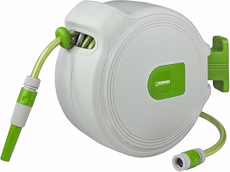 Automatik Schlauchtrommel Gartenschlauch Schlauchwagen Schlauch Aufroller Amazon De Garten