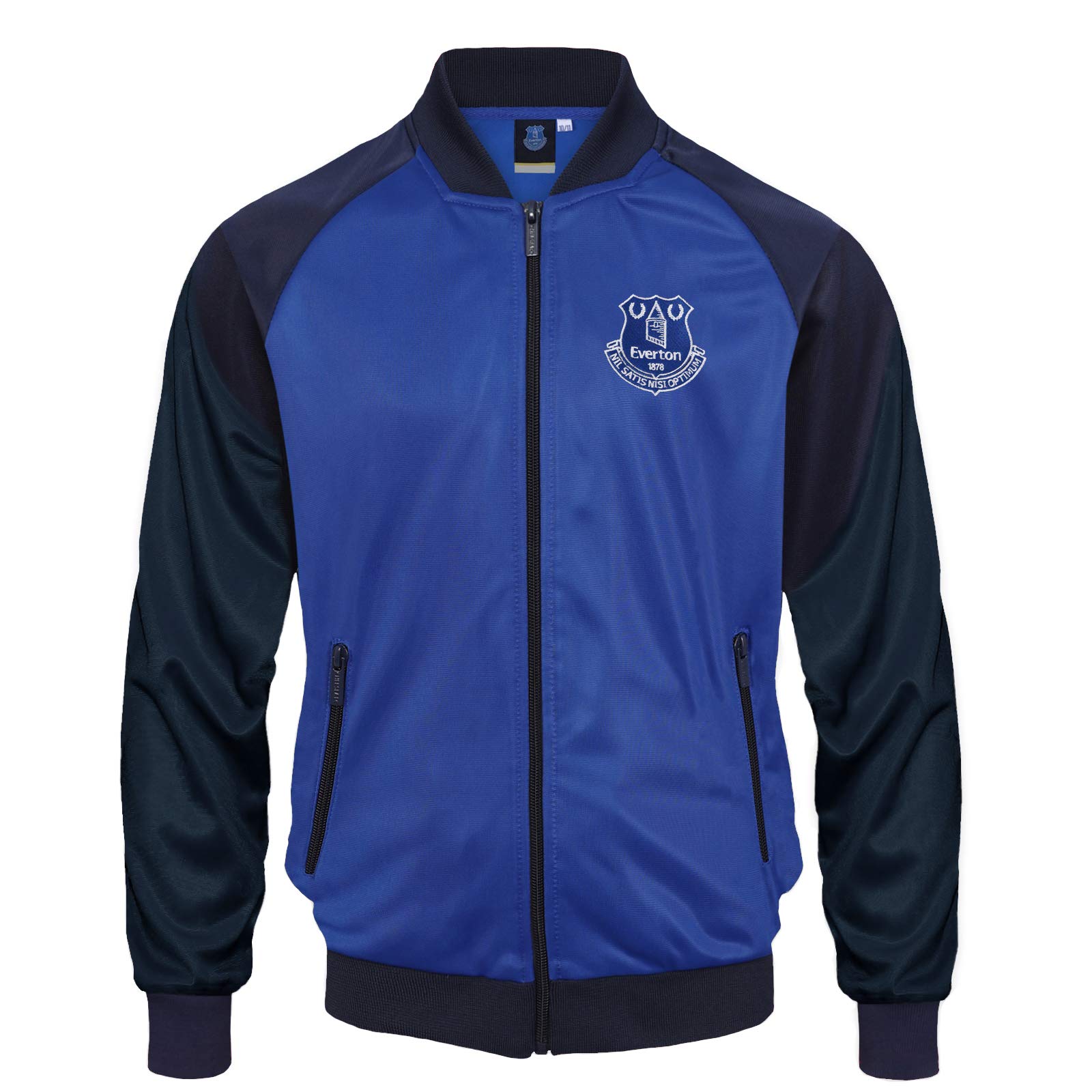 Everton FC Official Soccer Gift Mens Retro Track Top Jacket