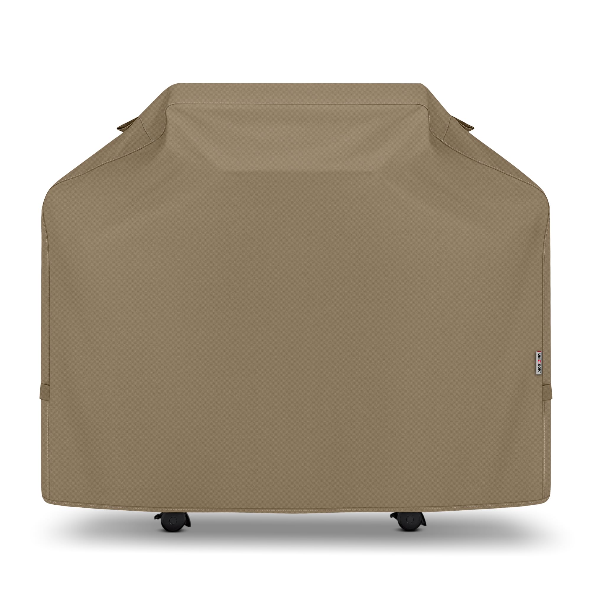 Photo 1 of Unicook 50 Inch Grill Cover for Outdoor Grill, Gas BBQ Cover with Sealed Seam for Weber Charbroil Nexgrill etc, Heavy Duty Waterproof Fade Resistant, Neutral Taupe