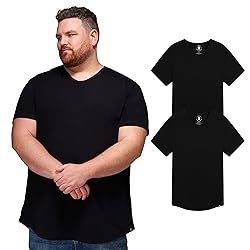 STRONGSIZE V-Neck T-Shirts for Men – Big and Tall