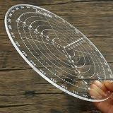 Lanfly 200MM Woodturning Center Finder Acrylic Circle Drawing Tool Woodworking view 8