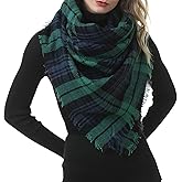 American Trends Cozy Gifts for Women - Fall Winter Scarf Oversized Blanket Plaid Shawl Wraps - Christmas Gifts Soft Scarves