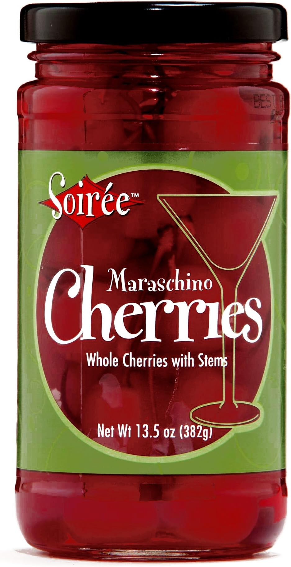 Soiree Maraschino Cherries 13.5 oz each (1 Item Per Order)