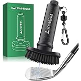 SOMORA Pro Golf Club Cleaner Water Brush - White Elephant Gifts for Adults, Golf Bag Accessories Golf Gifts for Men Dad Father's Day, Magnetic Golf Club Brush Groove Cleaner, Christmas Mens Gifts