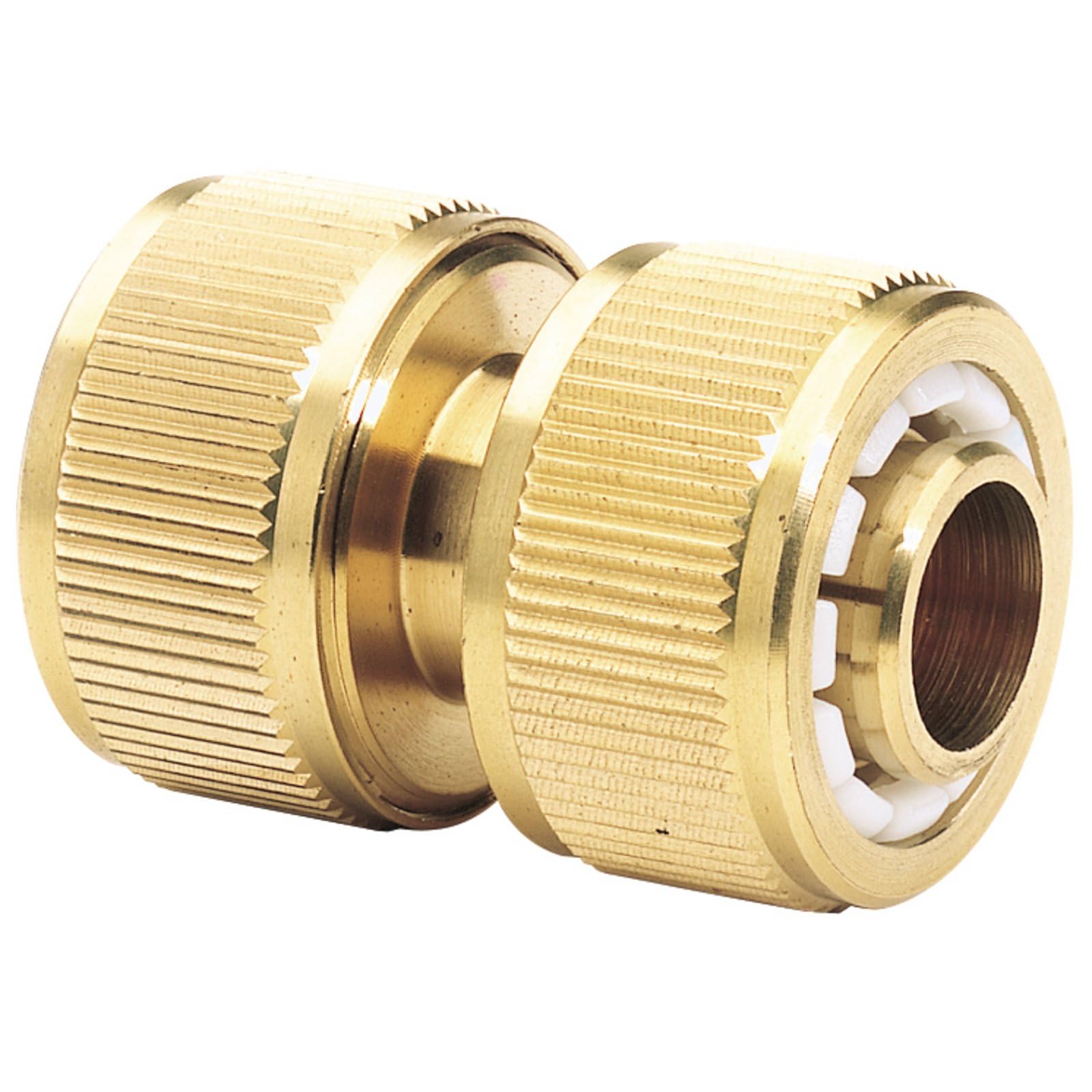Draper 36205 Brass Hose Repair Connector, 3/4"