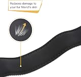 HEELE Reflective Dog Collar Neoprene Padded Nylon Adjustable S Grey 26-38cm view 5
