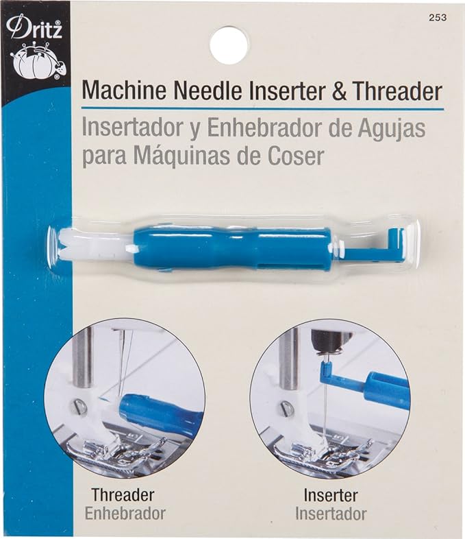 Machine Needle Inserter & Threader 3/Box