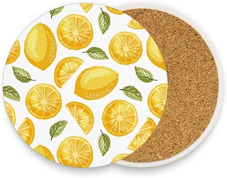 Amazon.de: Keramik-Untersetzer für Getränke, saugfähig, Limonade