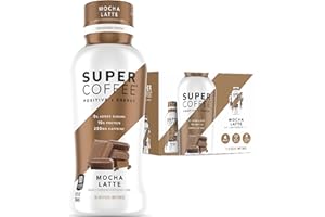 Kitu Super Coffee Sugar-Free Formula, 10g Protein, Keto Approved, Lactose Free, Soy Free, Gluten Free (Pack of 6) (Sugar Free Mocha)