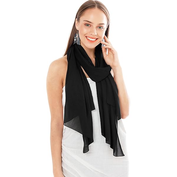 Bufanda Larga De Gasa Para Mujer, Pañuelo Para El ... - Grandado