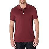 Amazon Essentials Men's Slim Fit Interlock Polo Shirt