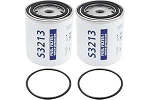 Vkinman S3213 Fuel Filter Marine Fuel Water Separator Replacement for Marine Outboard Motor Mercury Replaces 35-60494-1 B3201