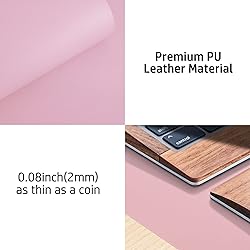 Leather Desk Pad Protector,Mouse Pad,Office Desk