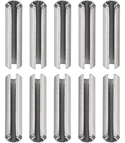 20 Goujons Fendus Ressort Acier Inox 304 M3x30mm - Finition Lisse - Neuf Uxcell
