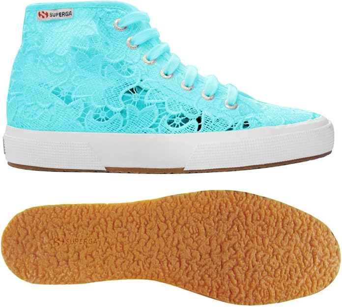 superga bianche macrame