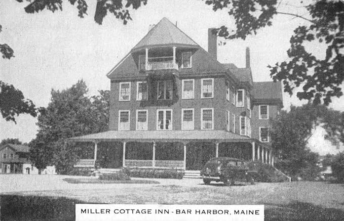 Bar Harbor Maine Miller Cottage Inn Antique Postcard J55337 At