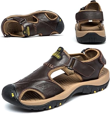 Mens walking sandals amazon Clearance