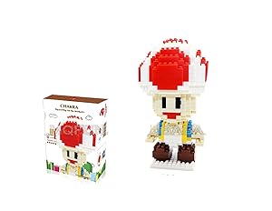 Chakra 9974 Game Mario Goomba DIY Diamond Mini Building Nano Block Toy(428)